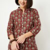 Women Printed Short Kurti - Image 2